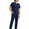 Pyjama Médical Homme Col V Stretch
