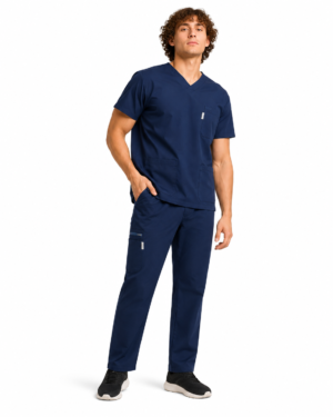 ChatGPT Image Aug 16, 2026, 12_03_43 AM Pyjama Médical Homme Col V Stretch