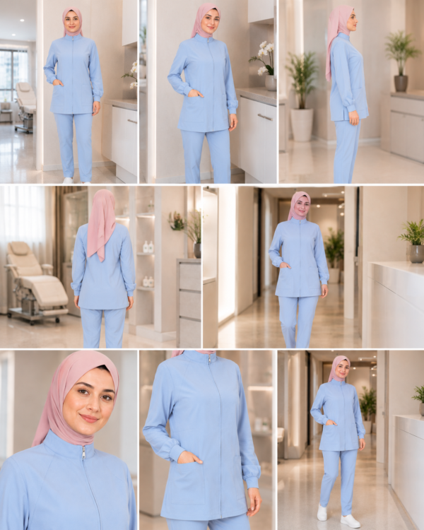 Ensemble Médical Hijab Clinichic pour Femme
