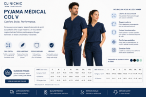 Pyjama médical CLINICHIC